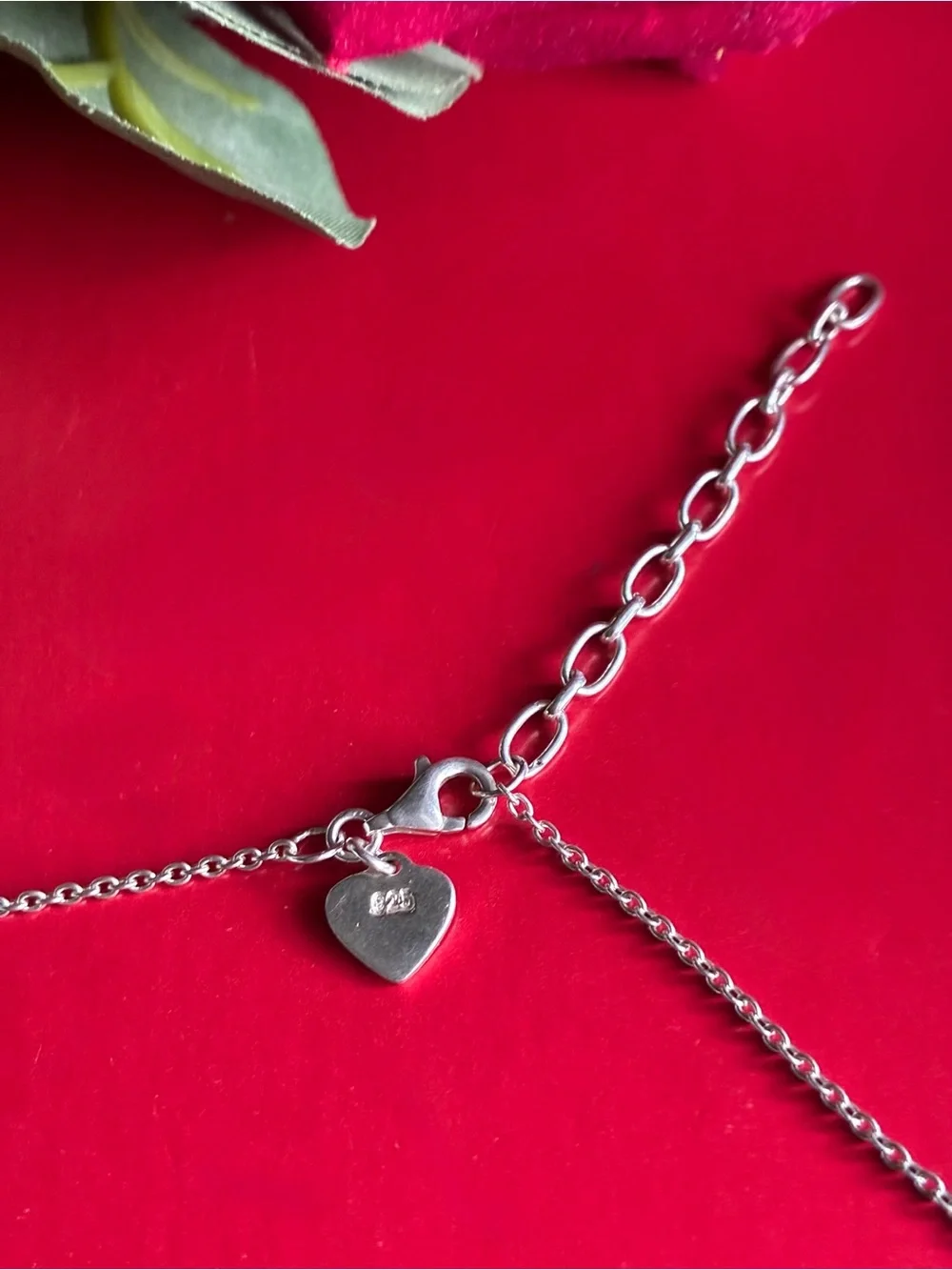 925 Interlocking Circle Silver Necklace - Elegant Women's Jewelry